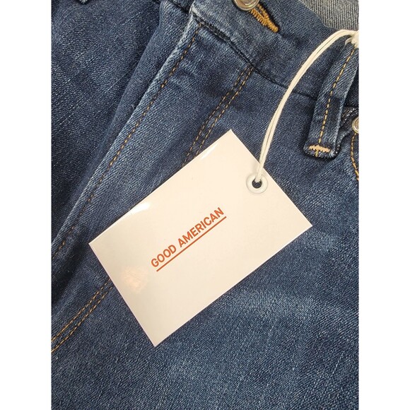 Good American Good Legs Jeans Womens 18 Skinny High Rise Stretch Denim Pants - Picture 5 of 13